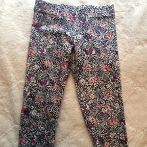 Gap Girls Butterfly print leggings size 8-9